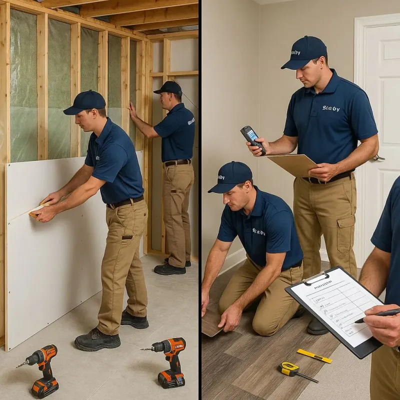 Repairs and Reconstruction process in Rehobeth, AL